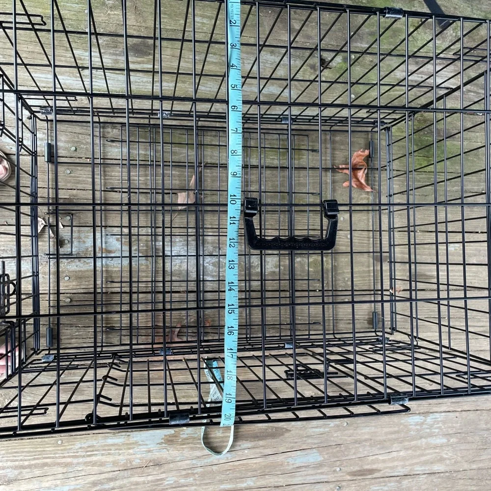 Black Pet Cage
